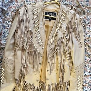 Leather Gallery, Fringe Western Jacket Size XL